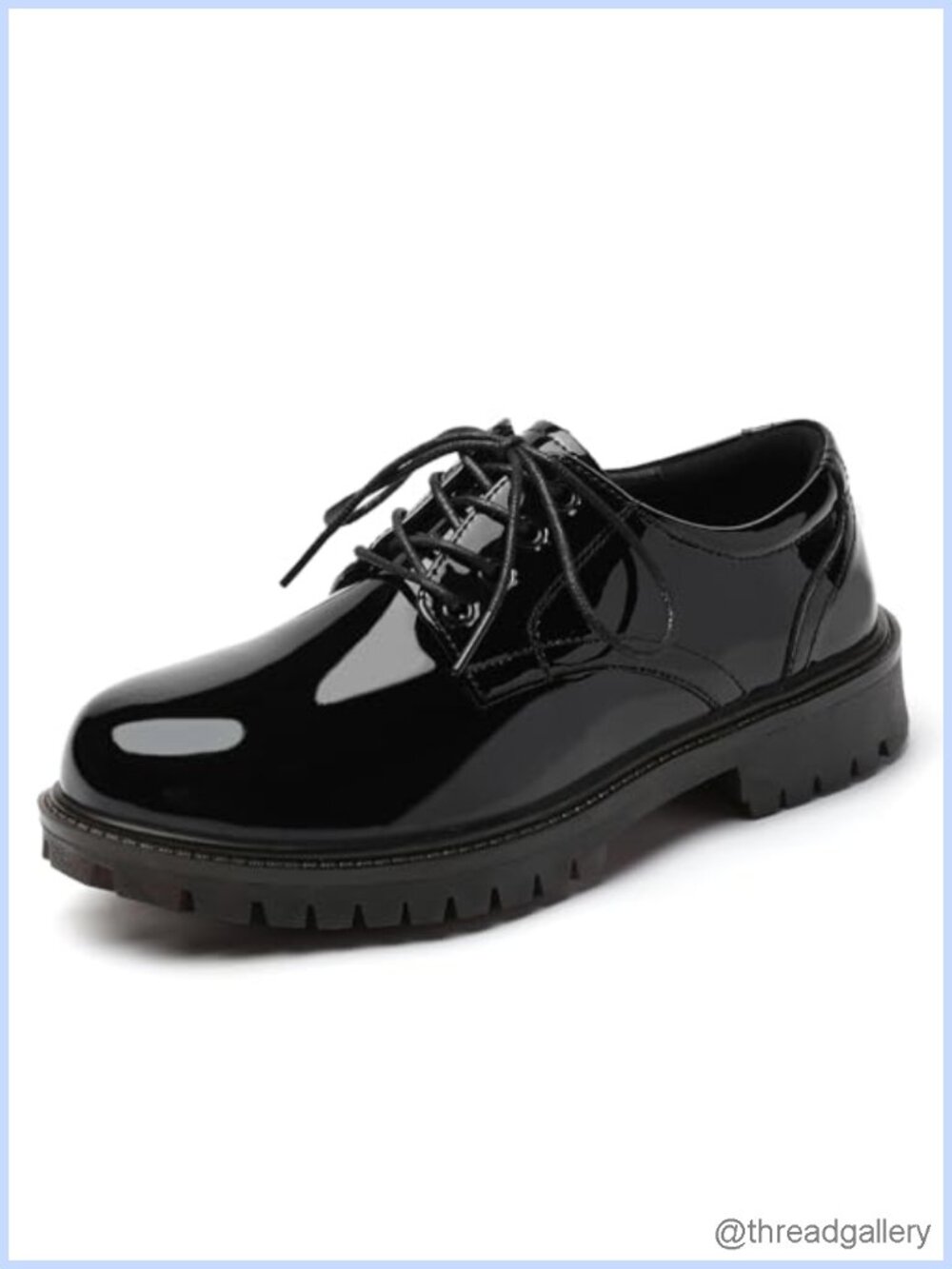 Full-Grain Leather Oxfords Lace Up Brogue Work Dress Business Casual